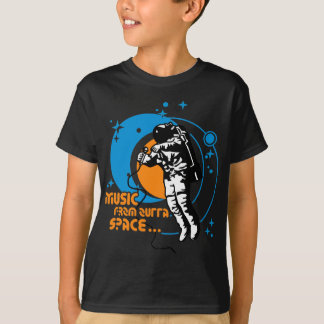 Musik från outtautrymme tee shirt