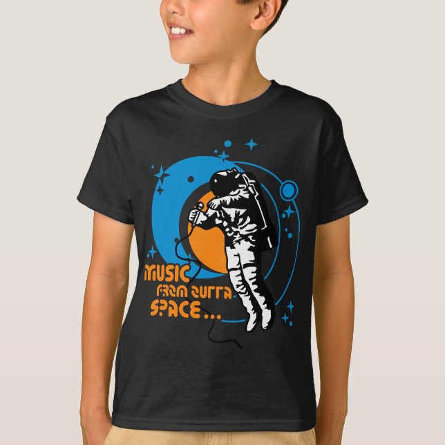 Musik från outtautrymme tee shirt (Framsida)