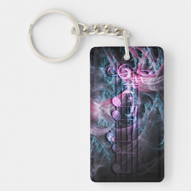 Musik från Time Acrylic Keychain (Framsidan)