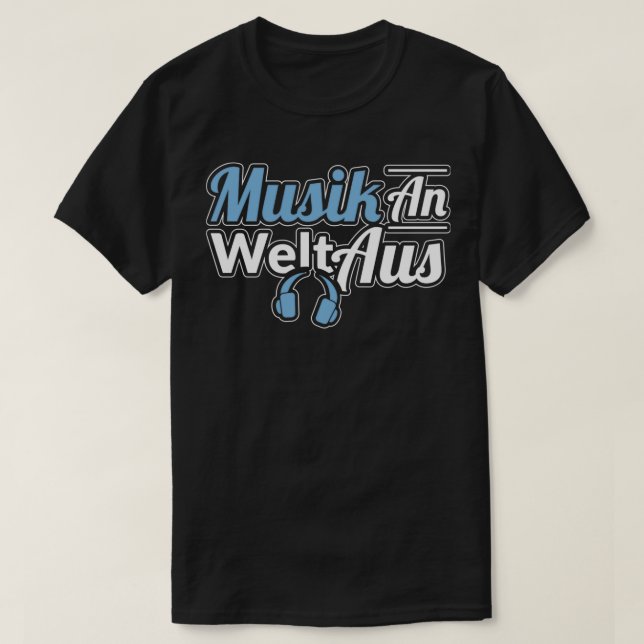 Musik från World on T Shirt (Design framsida)