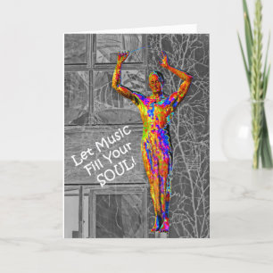 Musik fyller ditt Soul-kort Kort