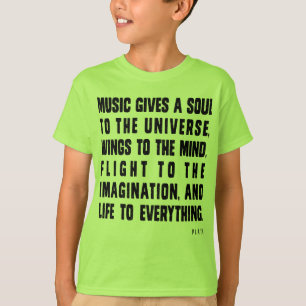 Musik ger en Soul till universum T-shirt