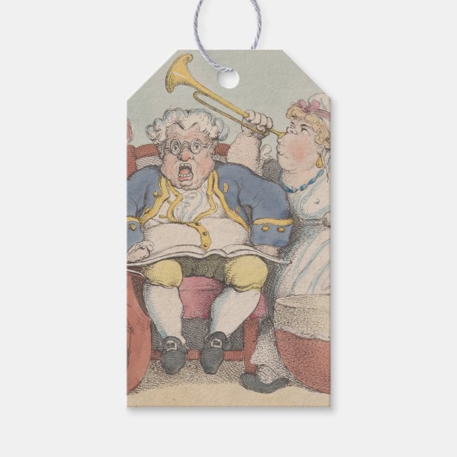 Musik - Gift-Märkre Presentetikett (Framsidan)