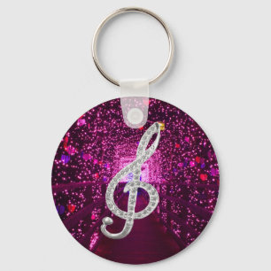 Musik Glef Keychains Nyckelring