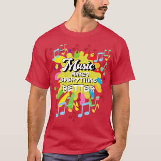 Musik gör allt bättre t shirt