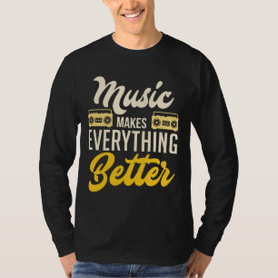 Musik gör allt bättre t shirt
