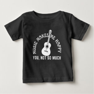 MUSIK GÖR MIG GLAD DIG INTE SÅ MYCKET T SHIRT