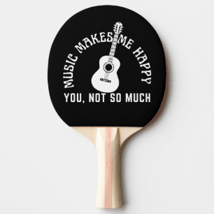 MUSIK GÖR MIG GLAD DU INTE SÅ MYCKET PINGISRACKET