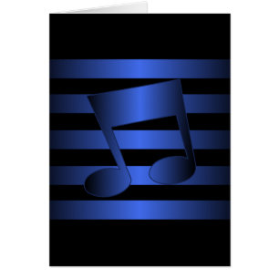 musik hälsningskort