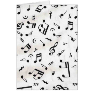 Musik Hälsningskort