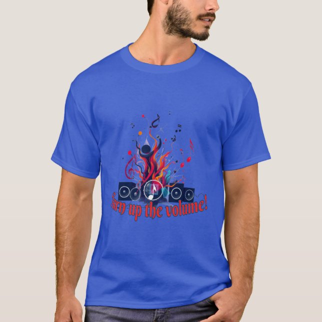 Musik: Höj volymen! T Shirt (Framsida)