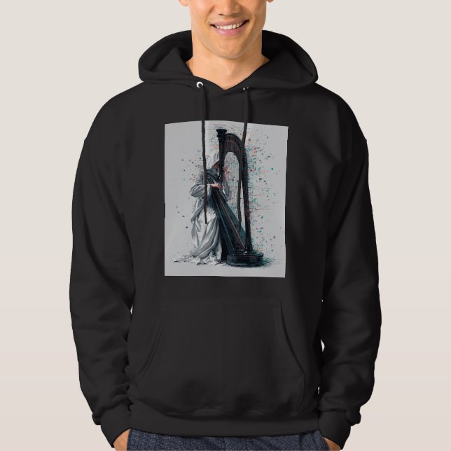musik hoodie (Framsida)