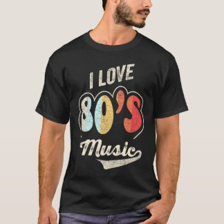 Musik i Kärlek 80S 80S-band T Shirt