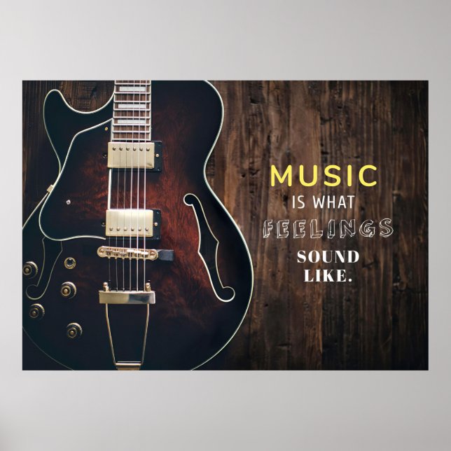 Musik i konst känns poster (Framsidan)