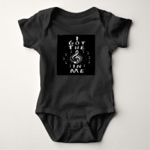 Musik i Me Baby Body Kostym