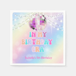 Musik i min Födelsedagsfest Napkins på födelsedage Pappersservett