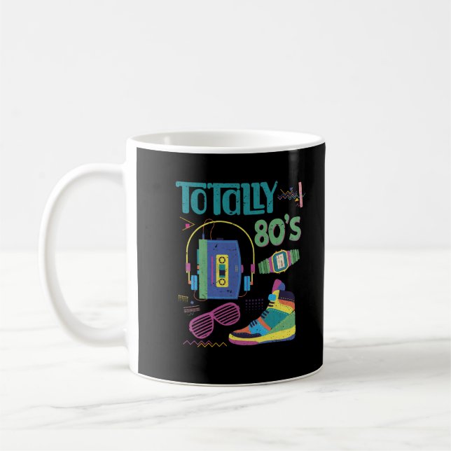 Musik i Old school 1980-talet Party Kaffemugg (Vänster)