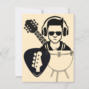 Musik i överflöd vykort