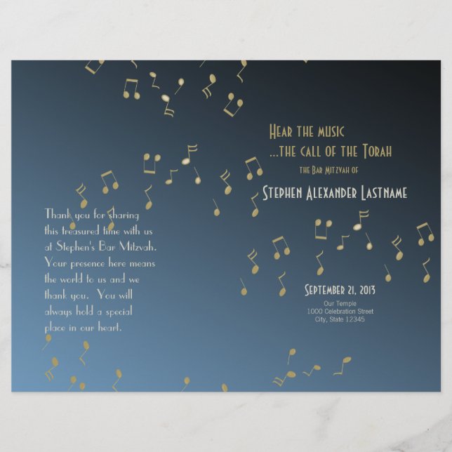 Musik i programtäckningen Luft Pub Mitzvah (Framsida)