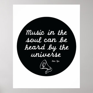 Musik i själen - Lao Tzu Poster