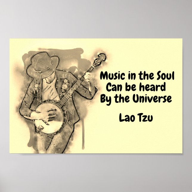Musik i Soul Poster (Framsidan)