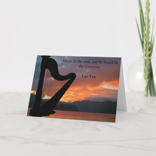 Musik i Soulhälsningkortet Kort (Framsida)