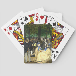 Musik i Tullerias Edouard Manet Casinokort