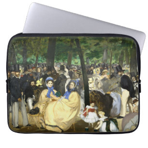 Musik i Tullerias Edouard Manet Laptop Fodral