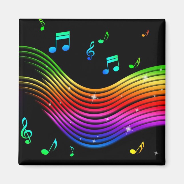 Musik Illustration magnet (Framsidan)