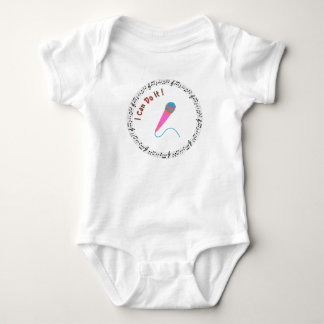 Musik Inspirerad Baby Kroppsoverall | Jag Kan Göra T Shirt