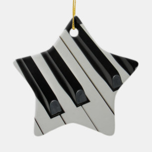 Musik instrumenterar eleganta julgransprydnad keramik