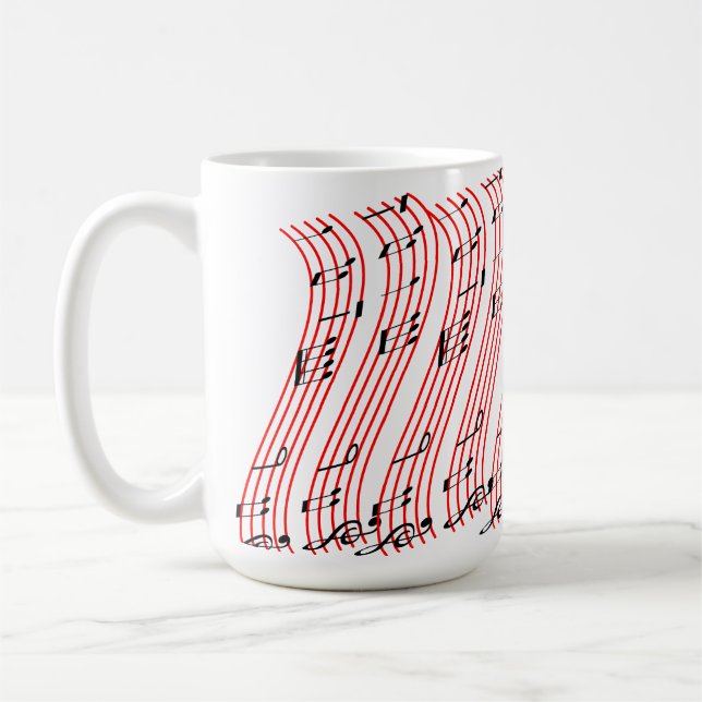 Musik Kaffemugg (Vänster)