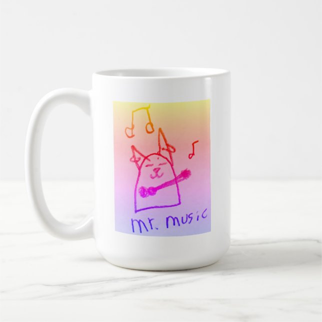Musik Kaffemugg (Vänster)