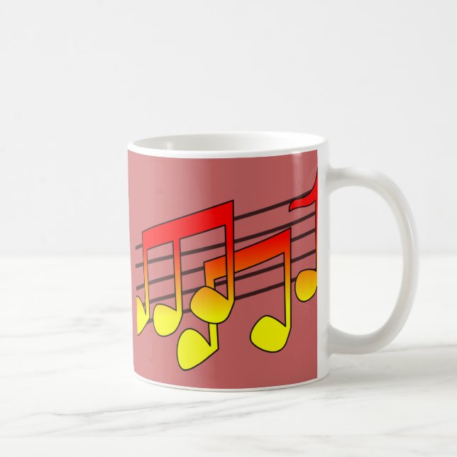 Musik Kaffemugg (Höger)
