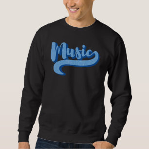 Musik Lång Ärmad Tröja