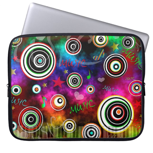 Musik Laptop Fodral (Framsidan)