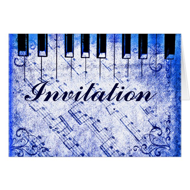 Musik Live_ Hälsningskort (Framsidan Horizontal)