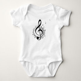 Musik Logotyp Konst Design Baby T-shirt