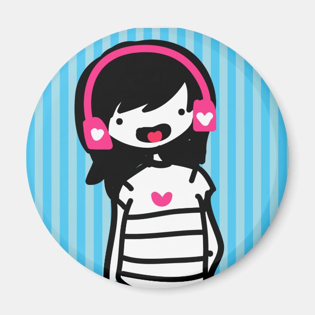 Musik Lova Magnet (Framsidan)