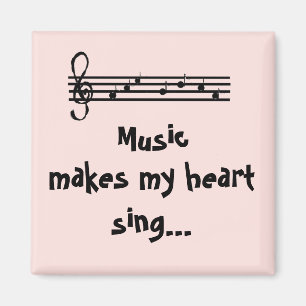 Musik -magnet magnet