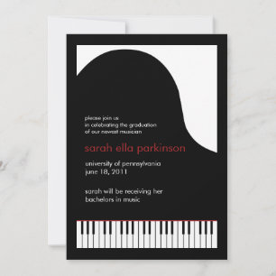 Musik Major Grand Piano Examen Meddelande