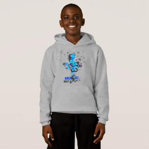 Musik Matar min sjö Kids Pullover Hoodie T Shirt