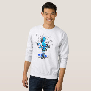 Musik Matar min sjö Manar Sweatshirt