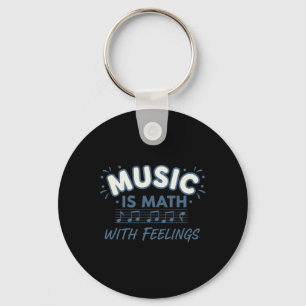 Musik Matematik Med Känslor Musiklärare Citat  Nyckelring