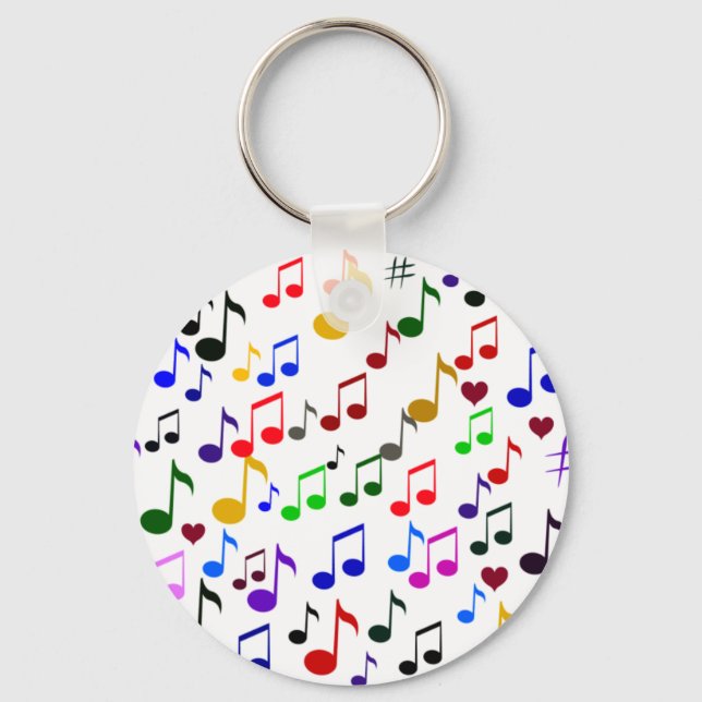 Musik med Kärlek__ Nyckelring (Framsida)