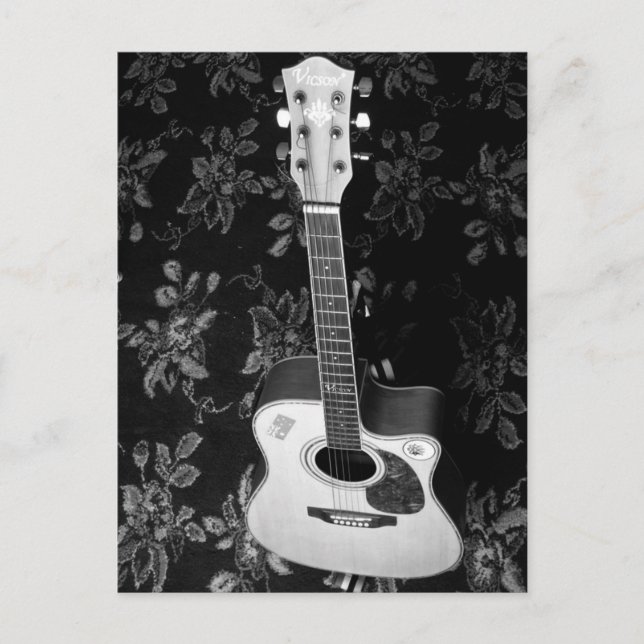 Musik Min Blodstyp Vykort (Framsida)