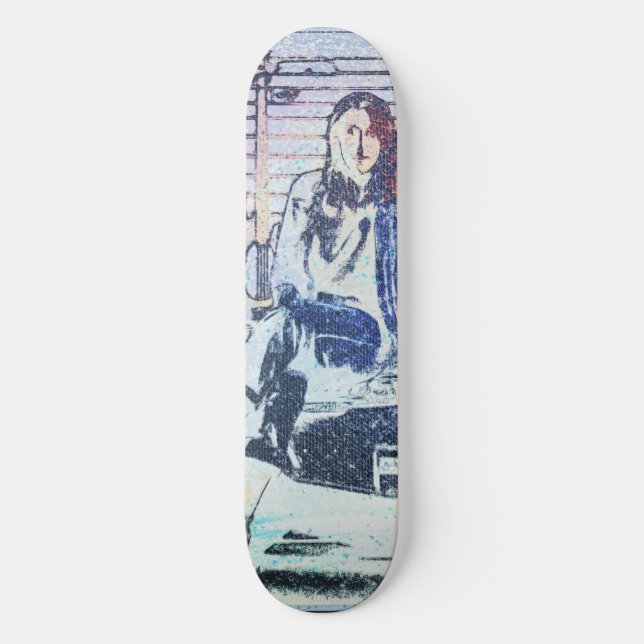 Musik Mini Skateboard Bräda 18,5 Cm (Framsida)