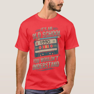 Musik Mitapes 1990 familj T Shirt