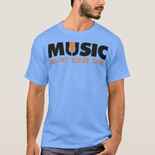 Musik mitt första Kärlek T Shirt