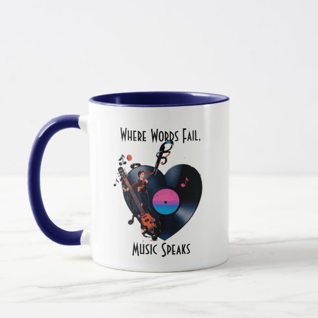 Musik  mugg (Vänster)